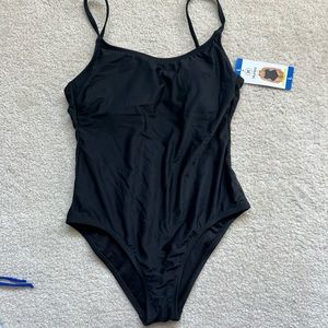 Hurley black swimsuit. One piece size large.
